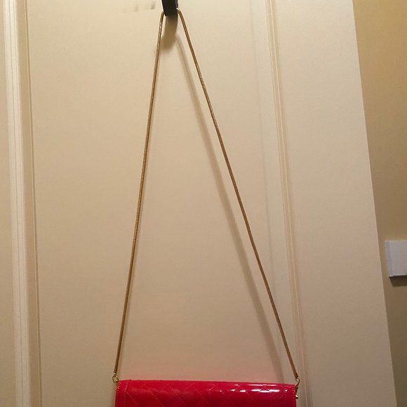 Red Clutch/Crossbody - Picture 2 of 4